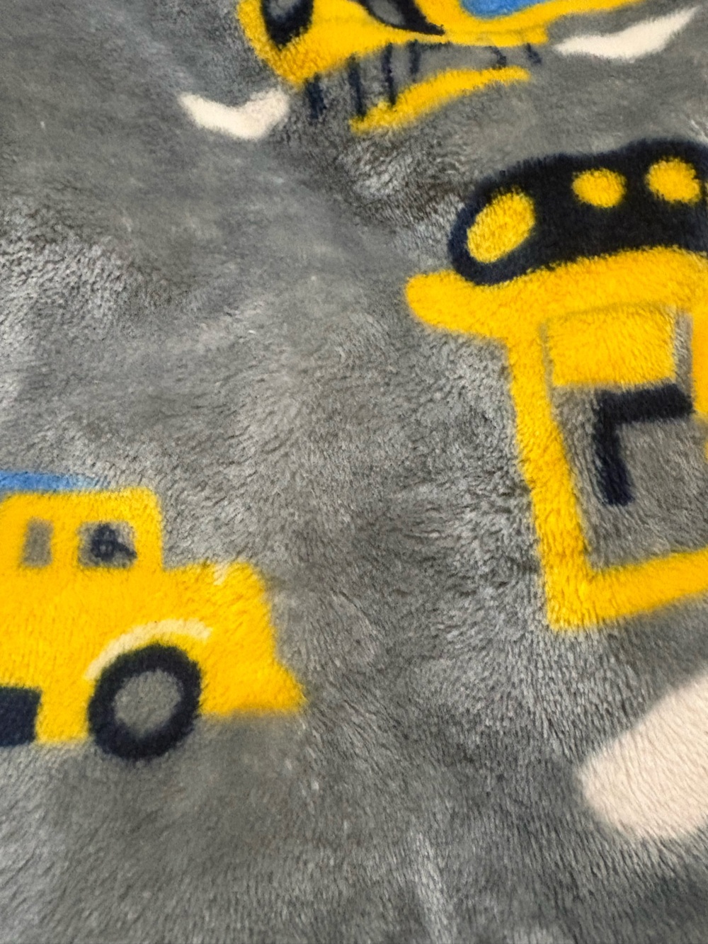 Toddler Plush Construction Robe - Picture 6 of 6